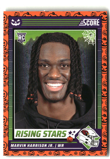 Marvin Harrison Jr. 2024 Score-A-Treat Rising Stars Orange Pumpkin #38