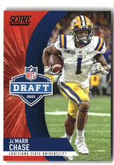 Ja'Marr Chase 2021 Score NFL Draft #D7