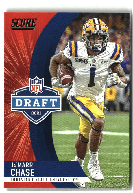 Ja'Marr Chase 2021 Score NFL Draft #D7