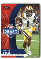 Ja'Marr Chase 2021 Score NFL Draft #D7