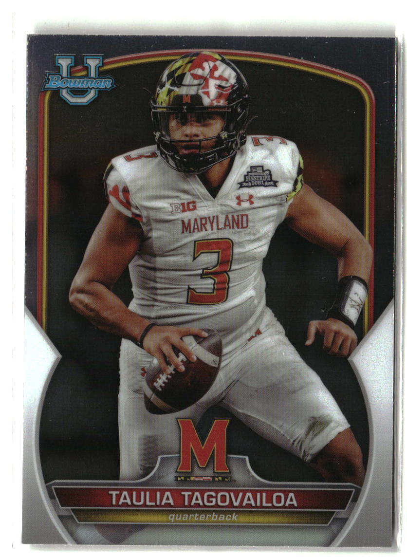 Taulia Tagovailoa 2022 Bowman University Chrome #3