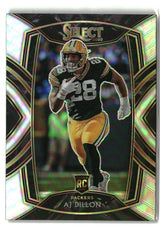AJ Dillon 2020 Panini Select Silver Prizm #265