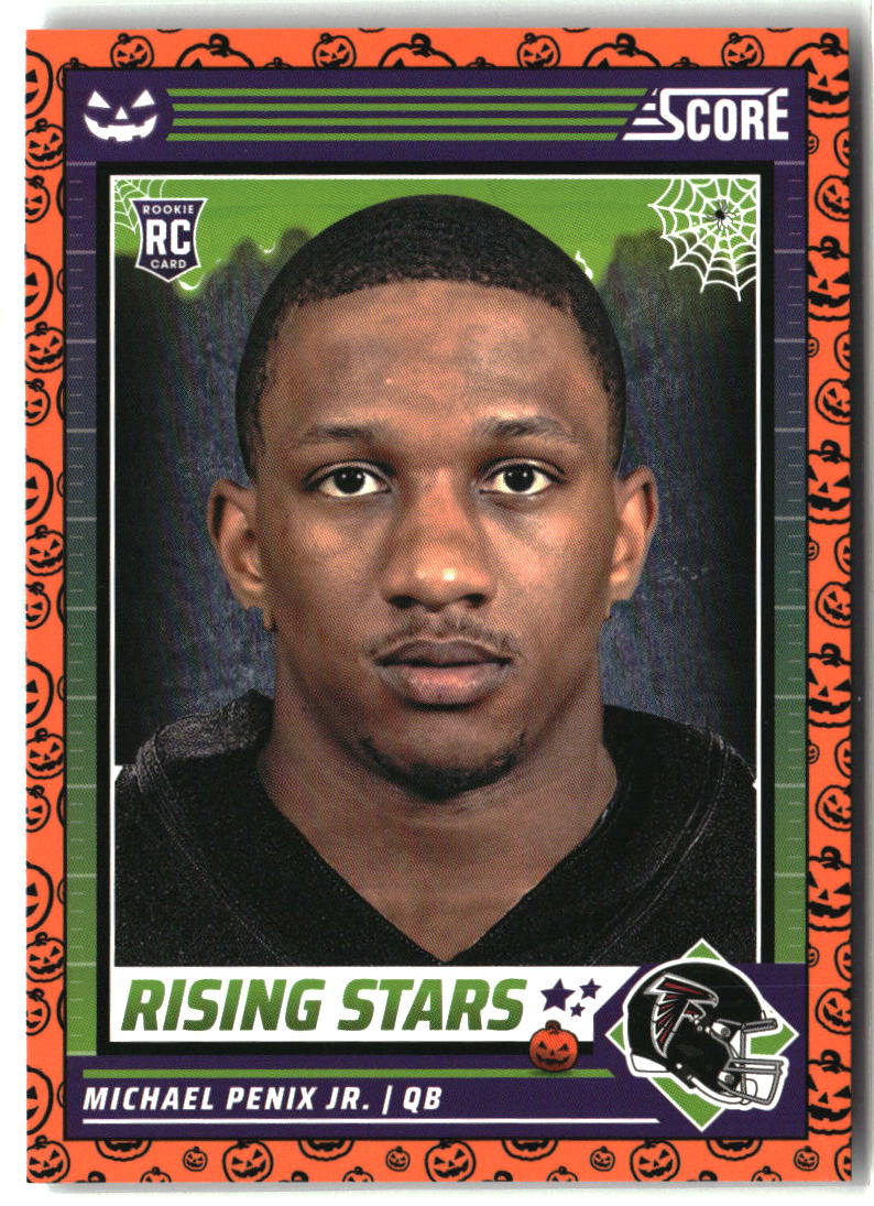 Michael Penix Jr. 2024 Score-A-Treat Rising Stars Orange Pumpkin #39