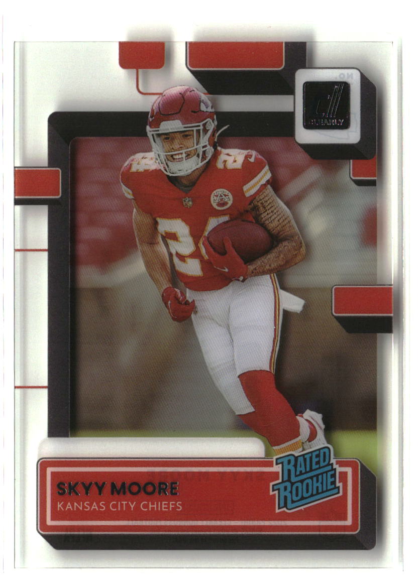 Skyy Moore 2022 Clearly Donruss #74