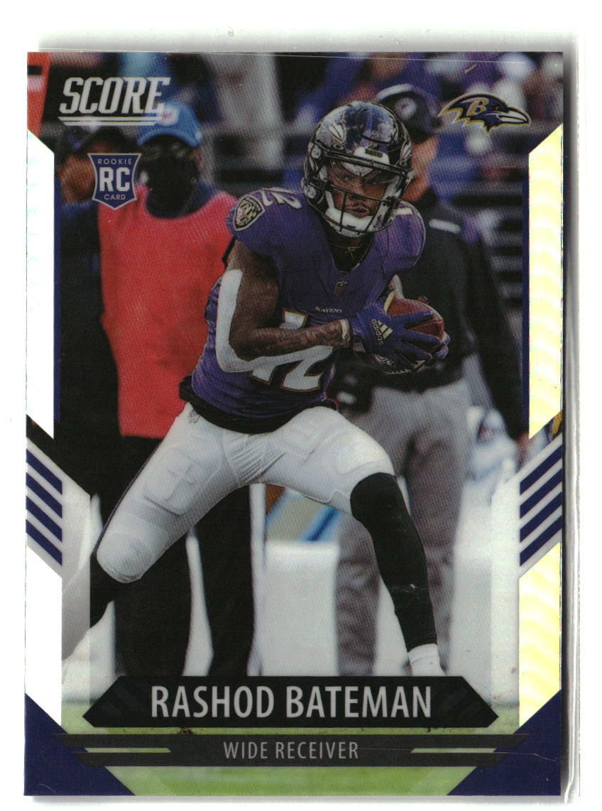 Rashod Bateman 2021 Panini Chronicles Score Update Rookies Silver #415