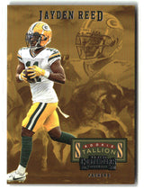 Jayden Reed 2023 Panini Contenders Rookie Stallions #22