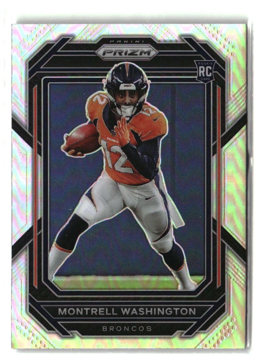 Montrell Washington 2022 Panini Prizm Silver #356