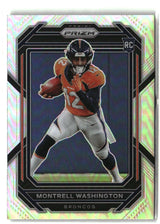 Montrell Washington 2022 Panini Prizm Silver #356