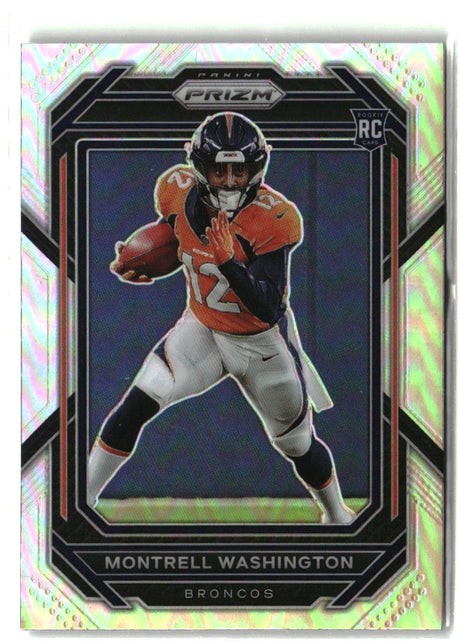 Montrell Washington 2022 Panini Prizm Silver #356