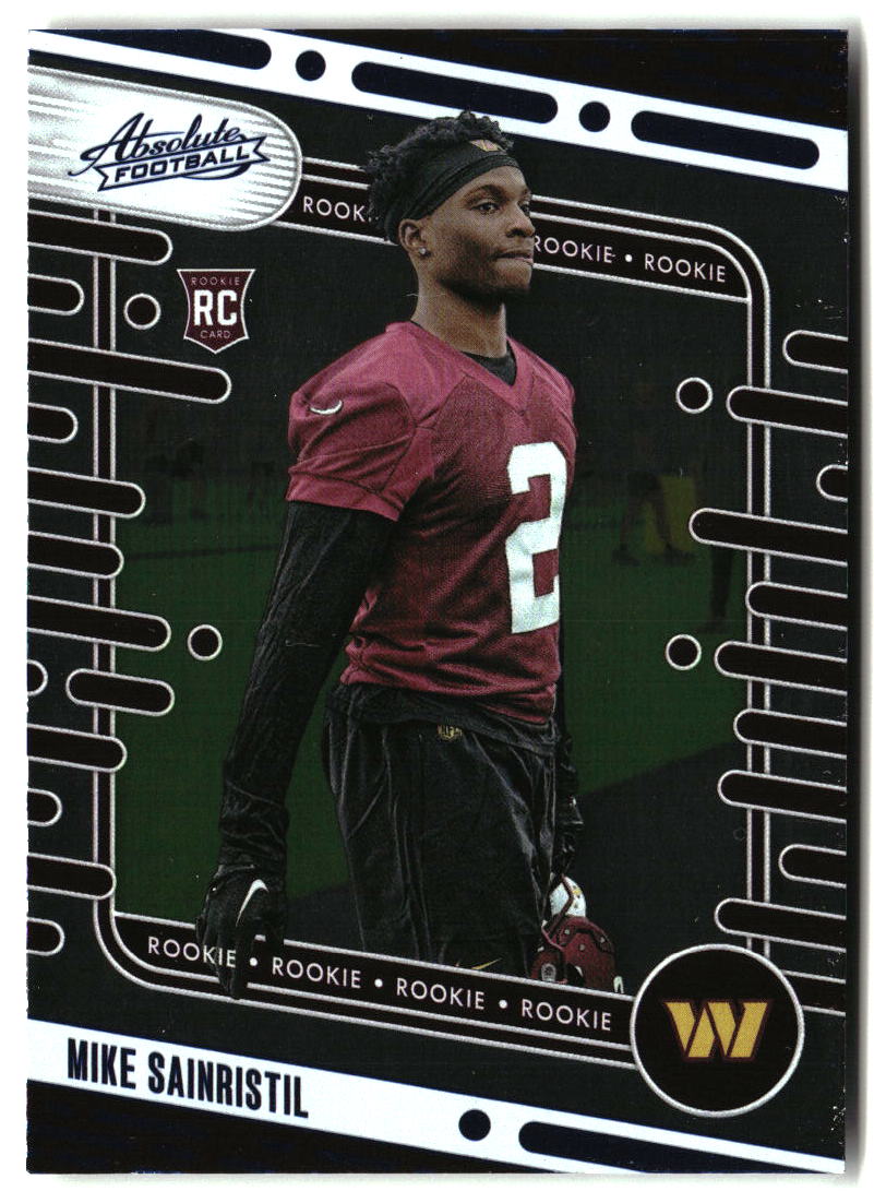 Mike Sainristil 2024 Panini Absolute Blue #150