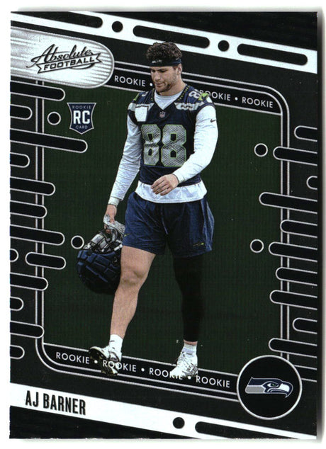 AJ Barner 2024 Panini Absolute Retail #184