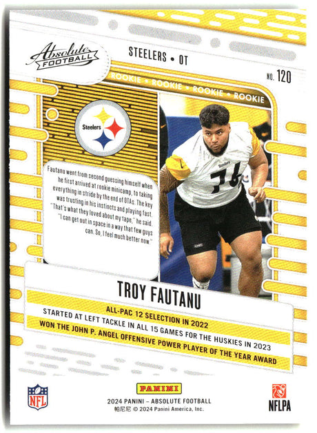 Troy Fautanu 2024 Panini Absolute Retail #120