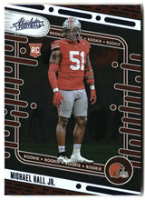 Michael Hall Jr. 2024 Panini Absolute Blue #153