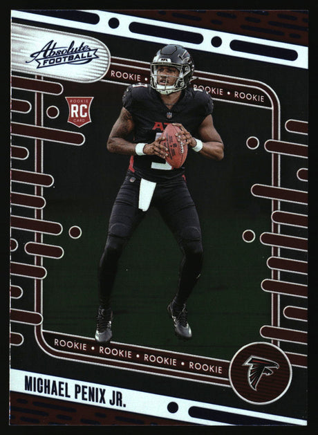 Michael Penix Jr. 2024 Panini Absolute Blue #108