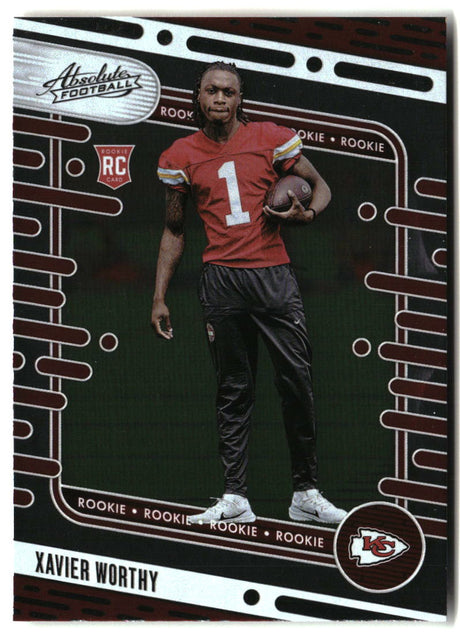 Xavier Worthy 2024 Panini Absolute Retail #128