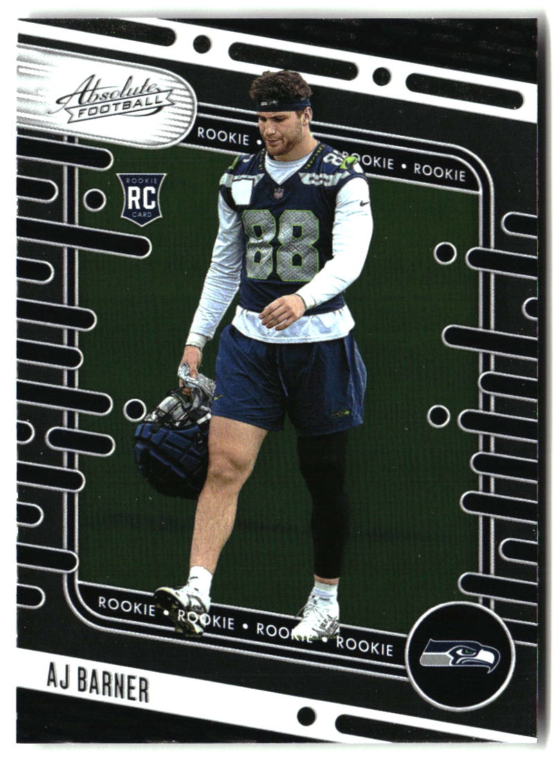 AJ Barner 2024 Panini Absolute Retail #184