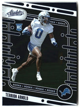 Terrion Arnold 2024 Panini Absolute Blue #124