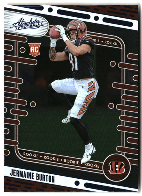 Jermaine Burton 2024 Panini Absolute Blue #166