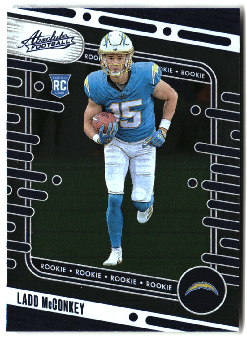 Ladd McConkey 2024 Panini Absolute Blue #134