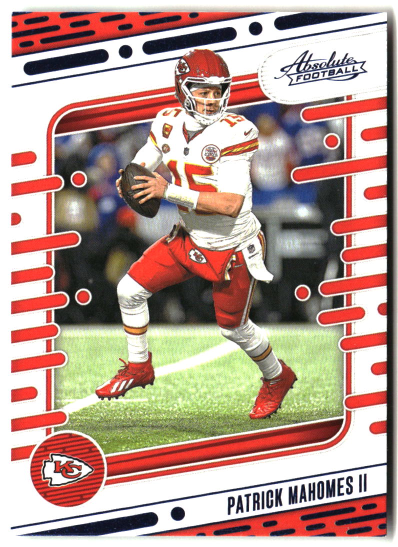 Patrick Mahomes II 2024 Panini Absolute Blue #50