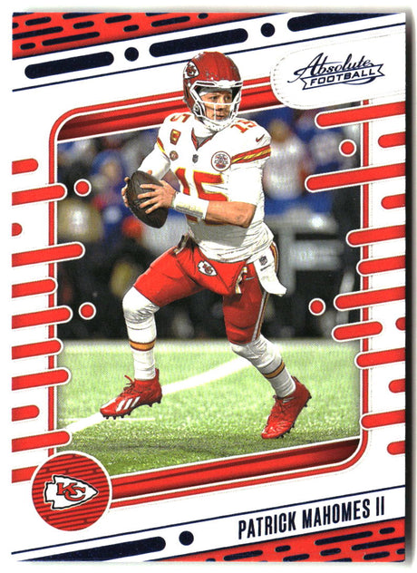 Patrick Mahomes II 2024 Panini Absolute Blue #50