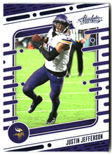 Justin Jefferson 2024 Panini Absolute Blue #69