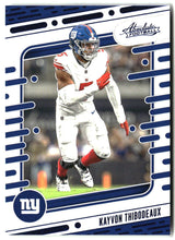 Kayvon Thibodeaux 2024 Panini Absolute Blue #81