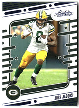 Josh Jacobs 2024 Panini Absolute Blue #38