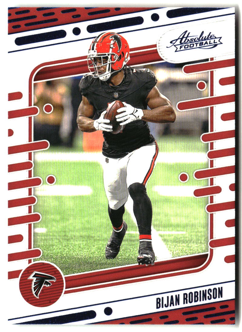 Bijan Robinson 2024 Panini Absolute Blue #5