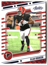 Bijan Robinson 2024 Panini Absolute Blue #5