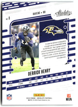 Derrick Henry 2024 Panini Absolute Blue #8