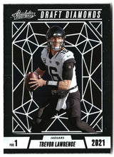 Trevor Lawrence 2024 Panini Absolute Draft Diamonds #DD-TLE