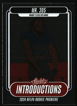 Jaylen Wright 2024 Panini Absolute Introductions #I-JWT