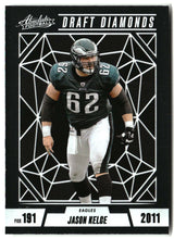 Jason Kelce 2024 Panini Absolute Draft Diamonds #DD-JKE