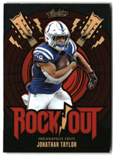 Jonathan Taylor 2024 Panini Absolute Rock Out #RO-JTR