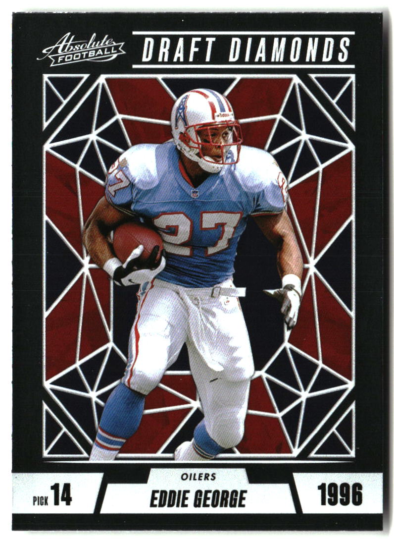Eddie George 2024 Panini Absolute Draft Diamonds #DD-EGE