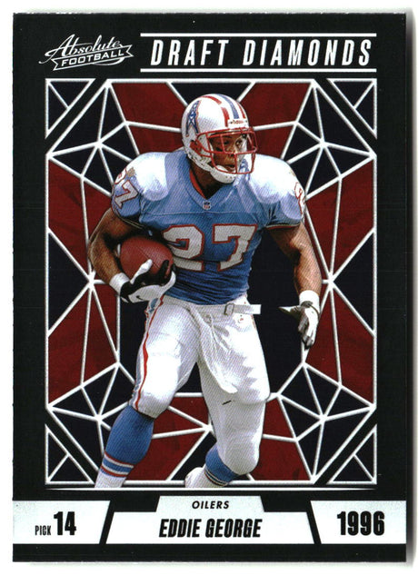 Eddie George 2024 Panini Absolute Draft Diamonds #DD-EGE