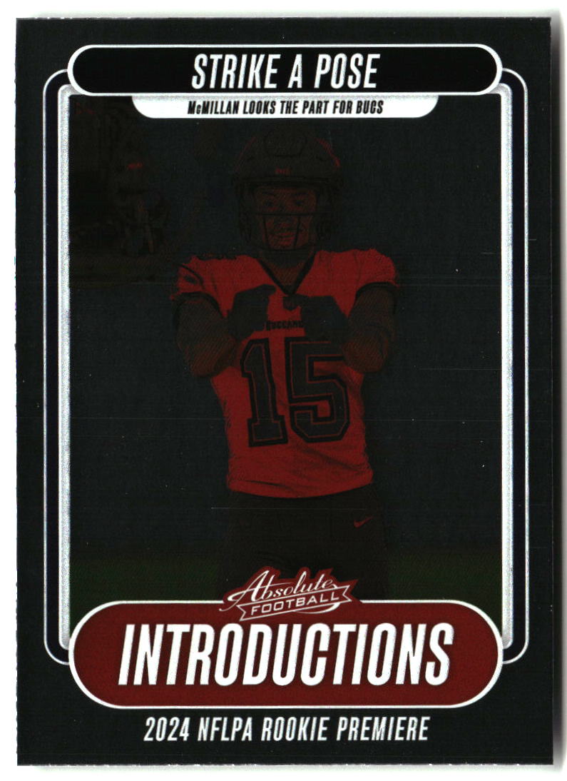 Jalen McMillan 2024 Panini Absolute Introductions #I-JMN
