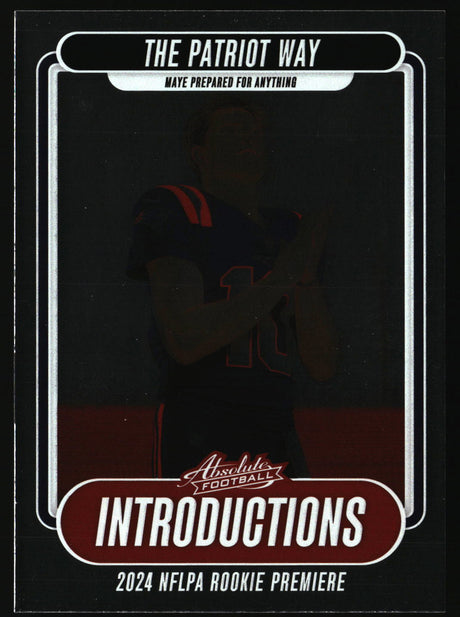 Drake Maye 2024 Panini Absolute Introductions #I-DME