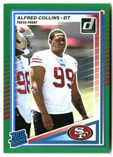 Alfred Collins 2025 Donruss Press Proofs Green #355