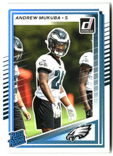Andrew Mukuba 2025 Donruss #380