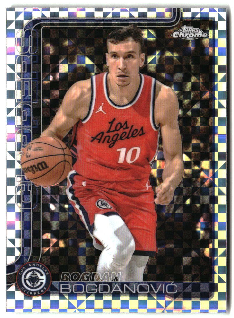 Bogdan Bogdanović 2025-26 Topps Chrome X-Fractor #92