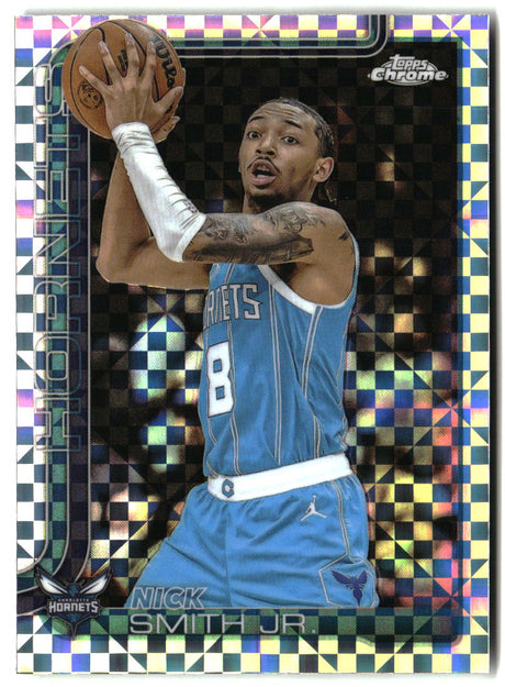 Nick Smith Jr. 2025-26 Topps Chrome X-Fractor #26