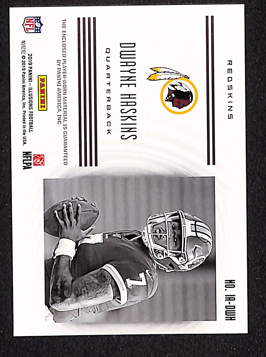 Dwayne Haskins 2019 Panini Illusions Instant Impact #IA-DWH
