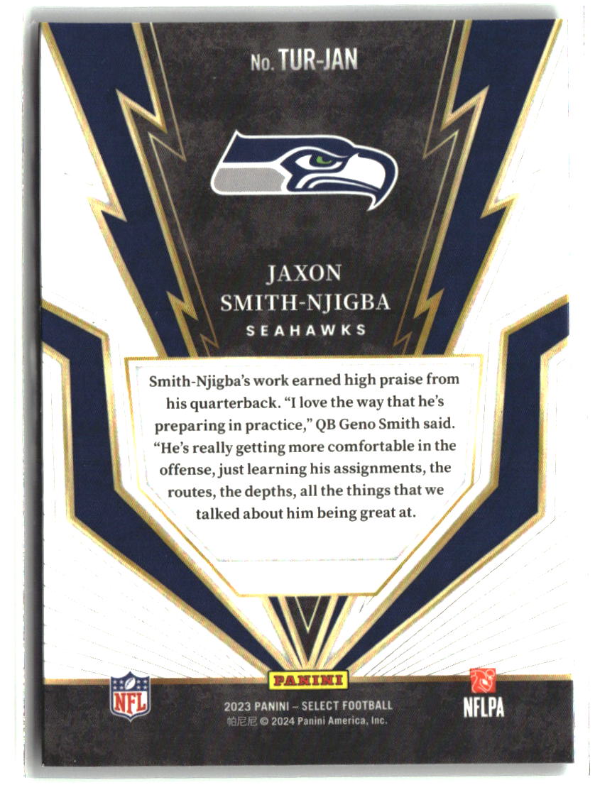 Jaxon Smith-Njigba 2023 Panini Select Turbocharged #TUR-JAN