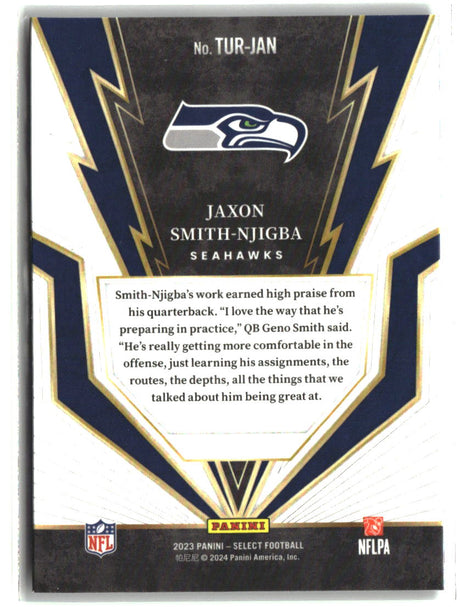 Jaxon Smith-Njigba 2023 Panini Select Turbocharged #TUR-JAN