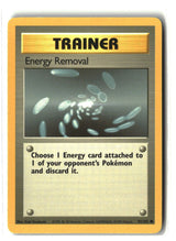 Energy Removal