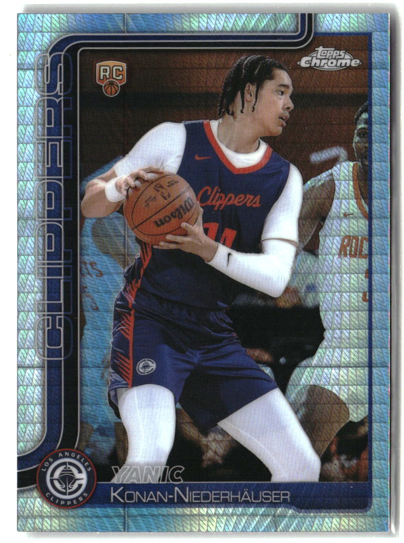 Yanic Konan Niederhäuser 2025-26 Topps Chrome Prism Refractor #280