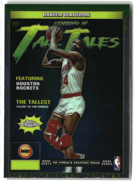 Hakeem Olajuwon 2025-26 Topps Chrome Tall Tales #TT-12