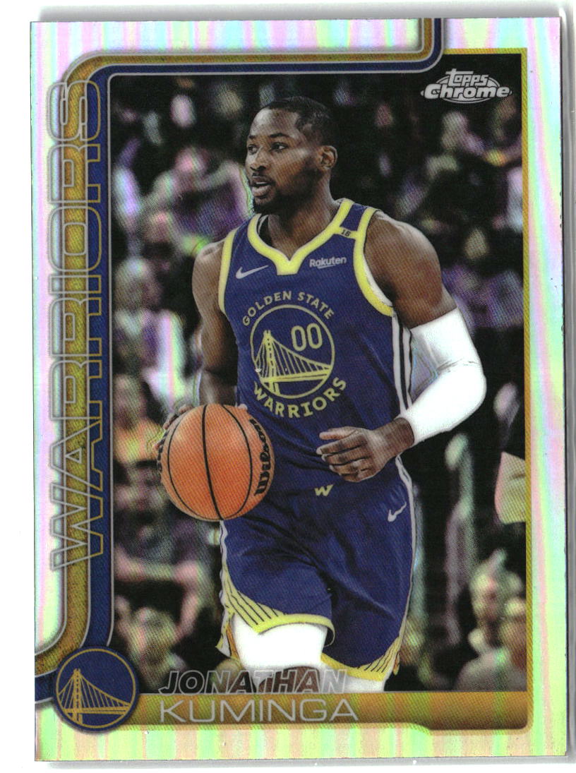 Jonathan Kuminga 2025-26 Topps Chrome Refractor #211